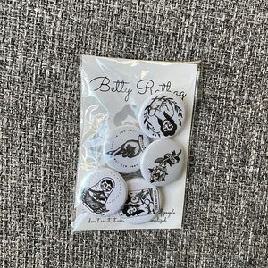 Betty Ratbag Pins